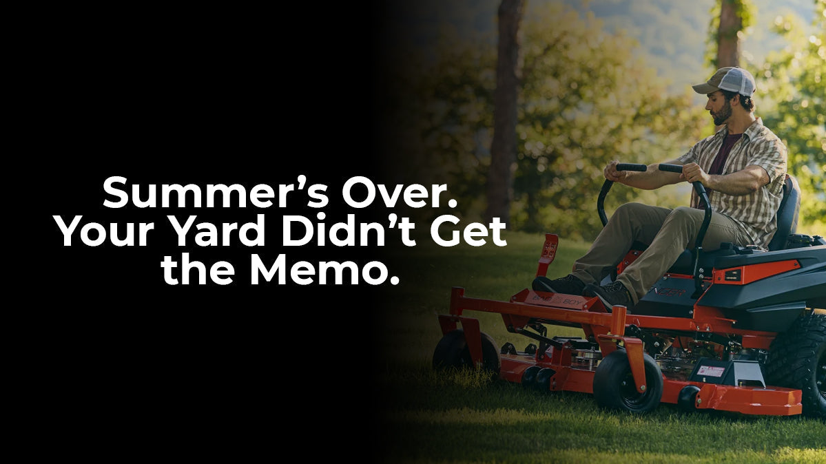 Summer’s Over. Your Yard Didn’t Get the Memo.