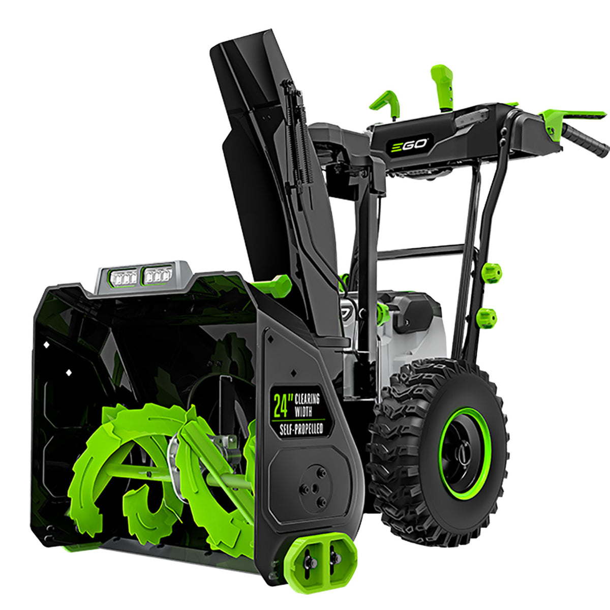 POWER+ 24 in. Self-Propelled 2-Stage Snow Blower with Peak Power™ and (2) 7.5 Batteries and Dual Port Charger
