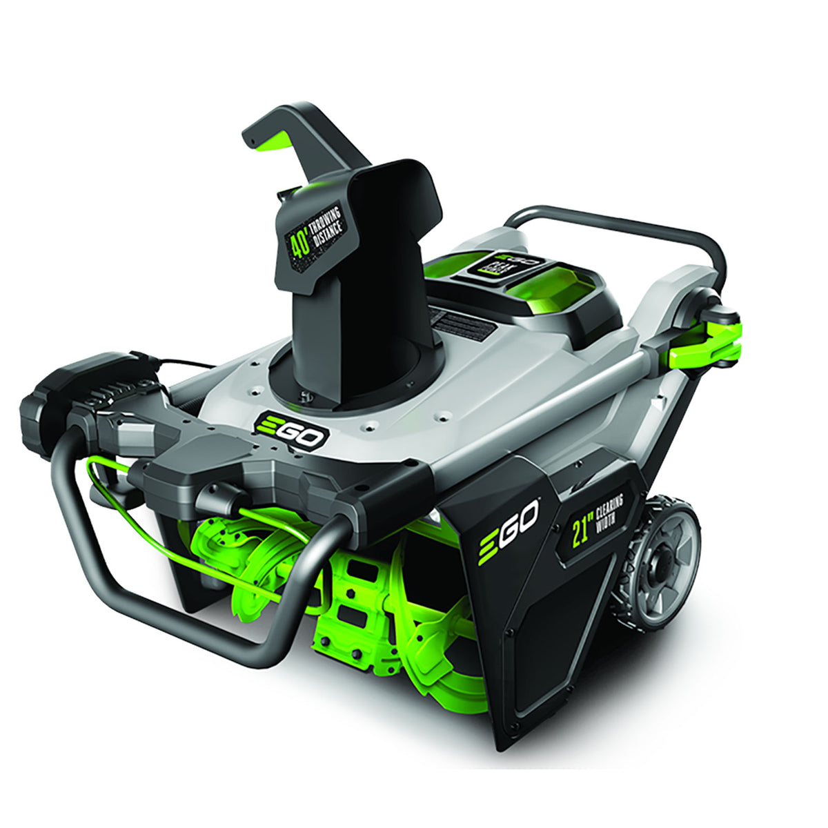 POWER+ Peak Power™ Snow Blower with Steel Auger and (2) 5.0ah Batteries and Dual Port Charger