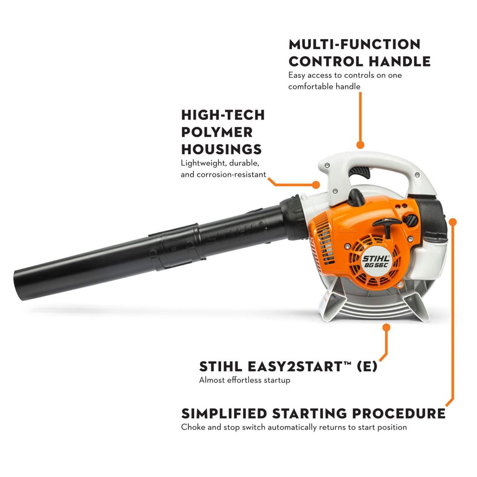 STIHL BG 56 C-E Gasoline Blower