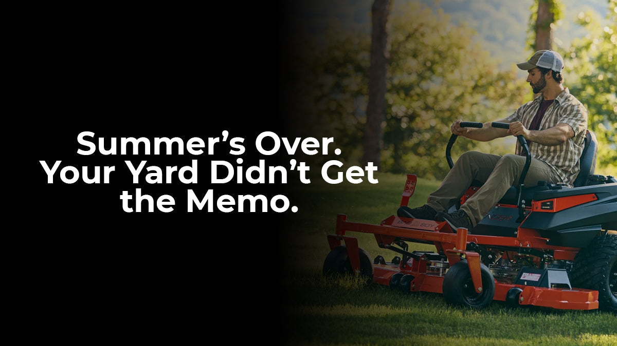 Summer’s Over. Your Yard Didn’t Get the Memo.