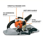 SH 56 Gasoline Vacuum Shredder