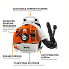 STIHL BR 350 Gasoline Backpack Blower