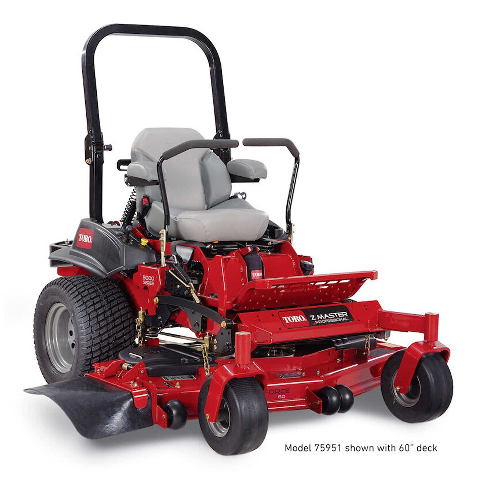 Toro Z-Master 5000 Series 52" 25 hp MyRIDE Gas Zero Turn Mower Model 75951 with 60" deck