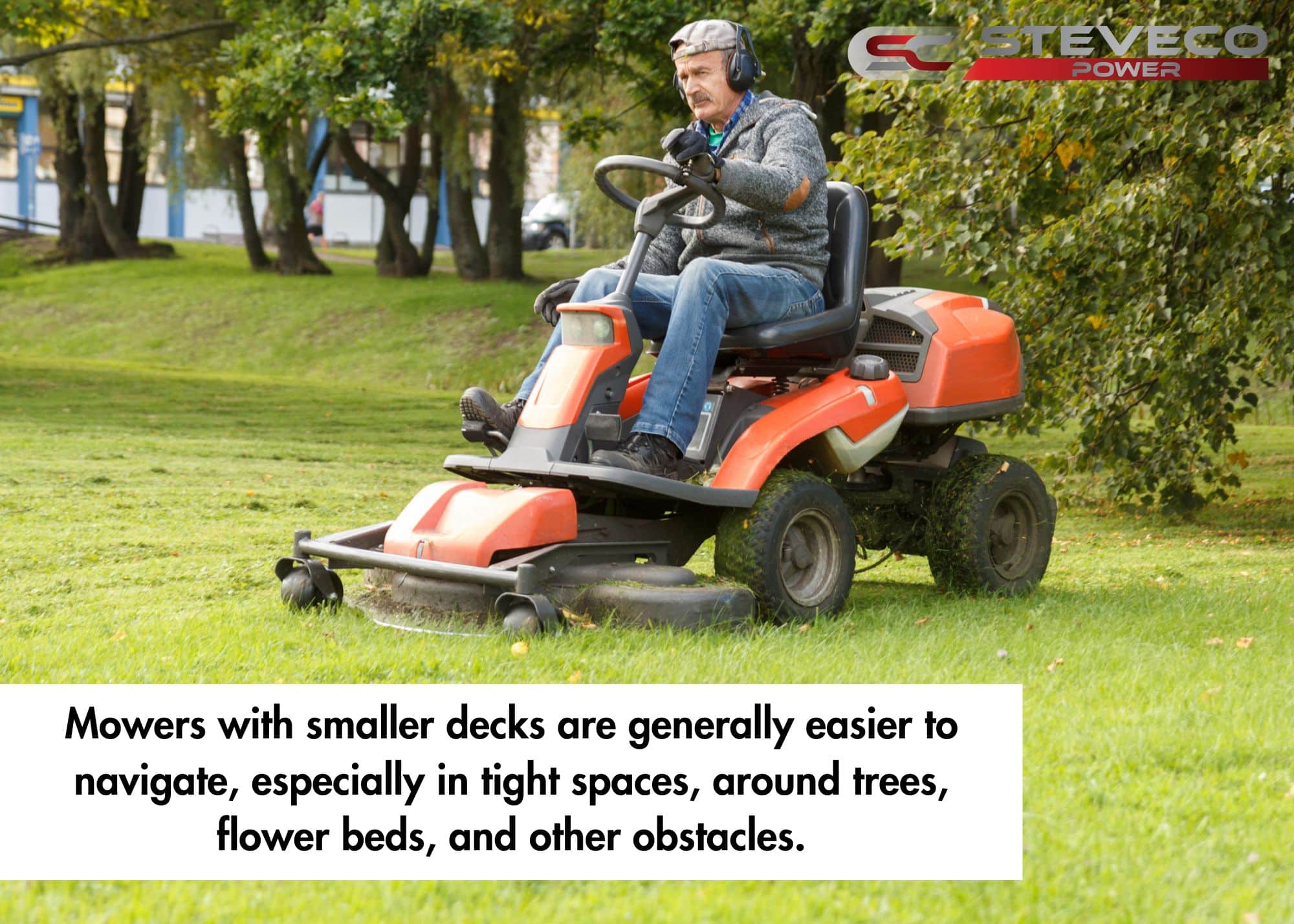 mowers with smaller decks
